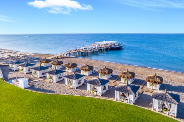 Sirene Belek Hotel Beach _ Drone