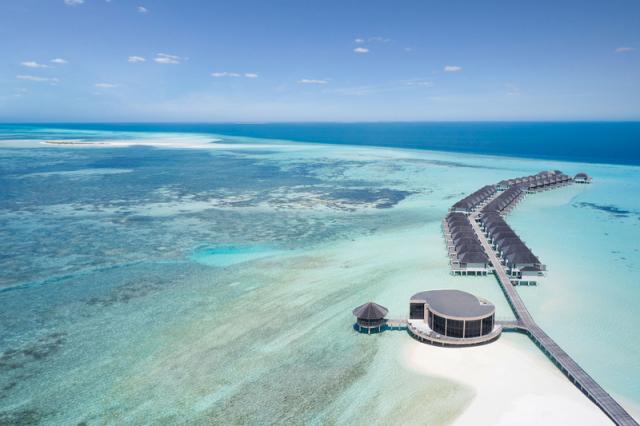 Tabemasu Overwater Villa Aerial