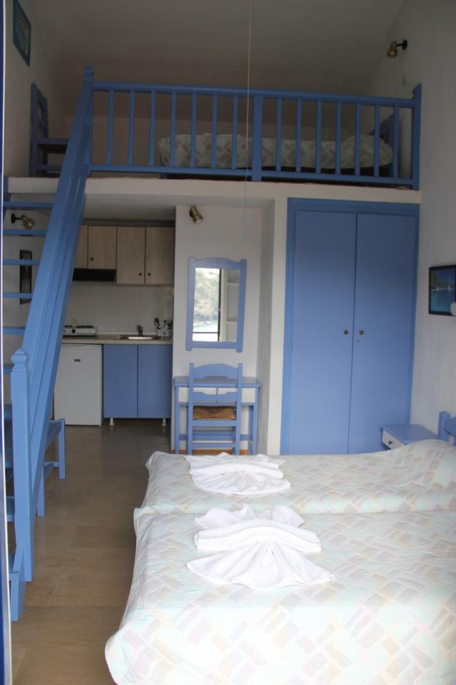 Řecko, Skopelos, Ubytování, Kavouris, Pokoj (7)