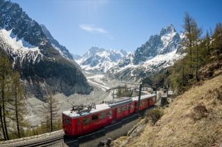 Vlakem a lodí od Jungfrau až pod Mont Blanc