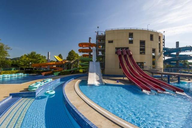 Termální park, letní část