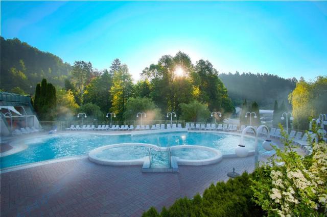 hotel Vesna, bazény s termální vodou