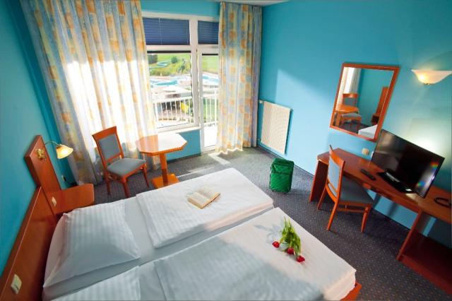 comfort park nebo termály, balkon
