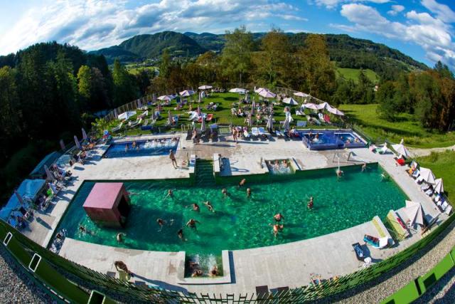 Rimske terme, venkovní část