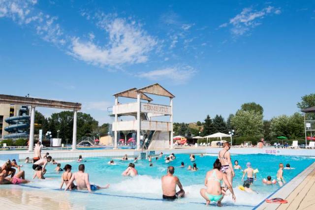 Termální park  - venkovní část