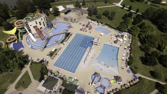 Termální park  - venkovní část