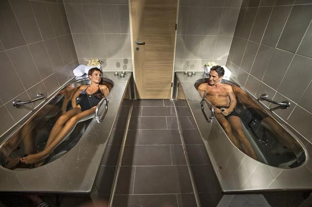 wellness, minerální koupele