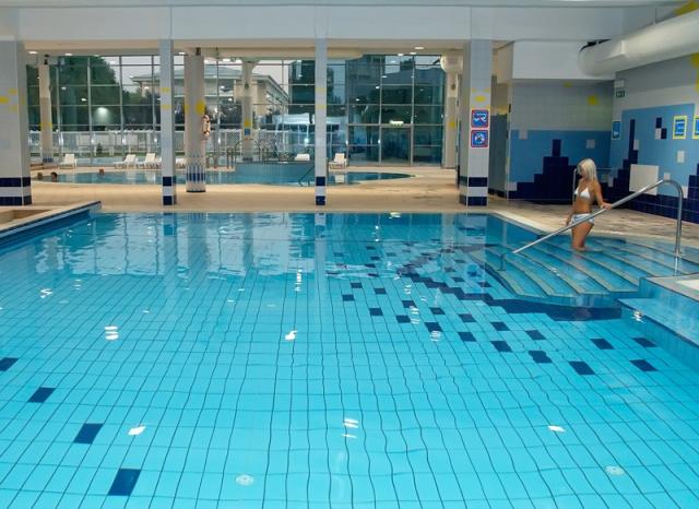 hotel Čatež, hotelové bazény s termální vodou
