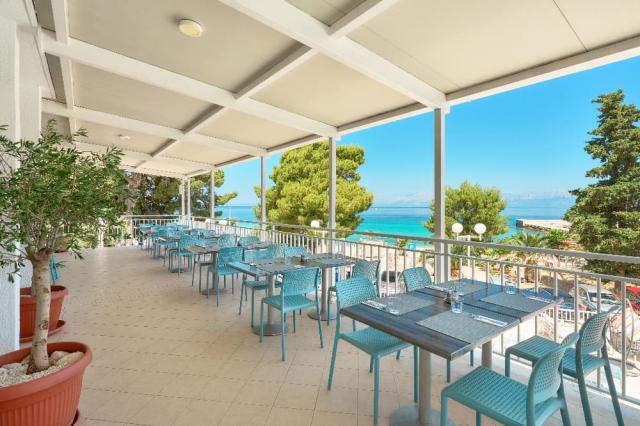 Hotel Faraon, Restaurant terrace