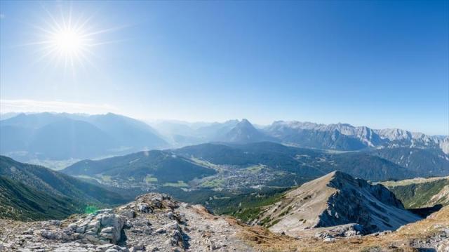 Region Seefeld von Oben