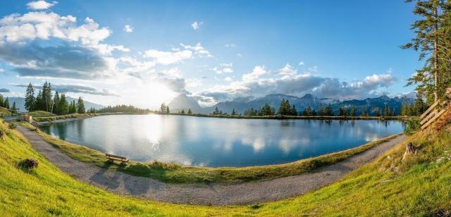 Kaltwassersee Panorama Seefeld