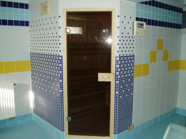 Sauna.