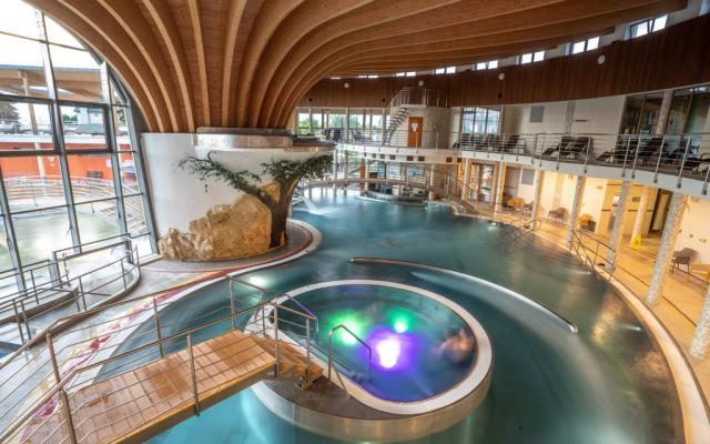 Termální koupaliště Podhájska wellness centrum Aquamarín vnitřn