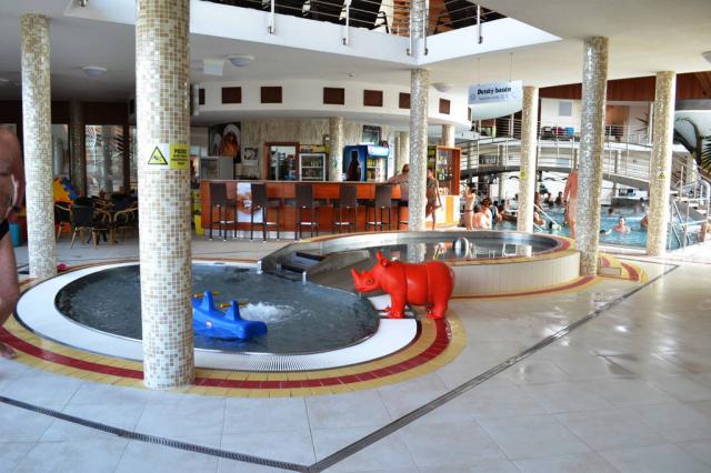 Termální koupaliště Podhájska wellness centrum Aquamarín vnitřn