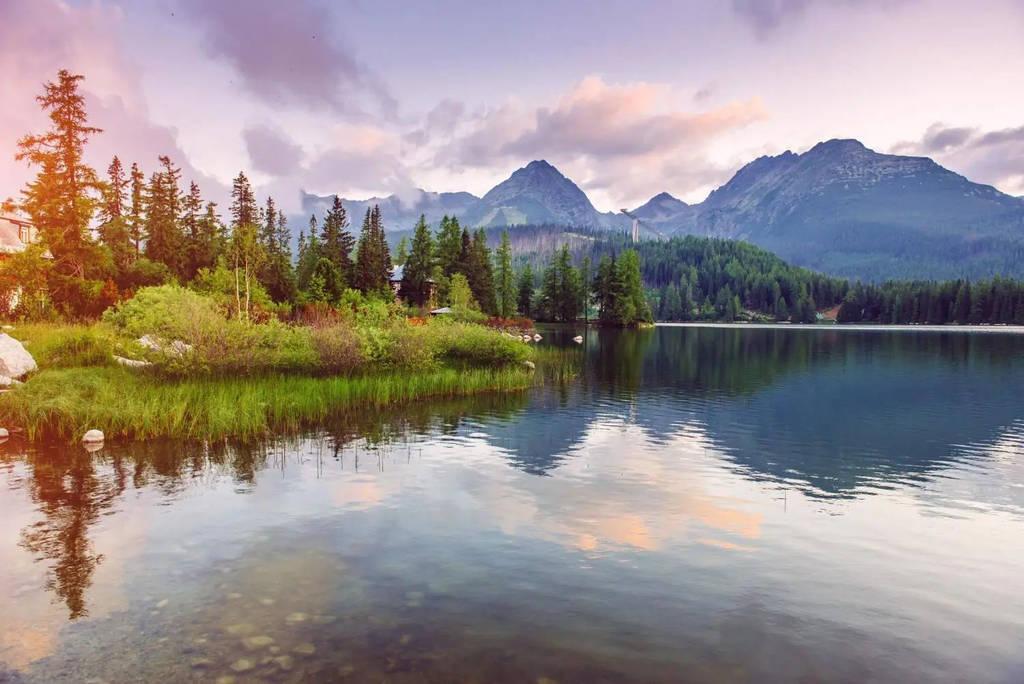 Štrbské pleso.