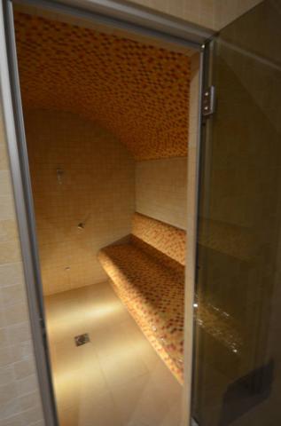 Sauna pára.