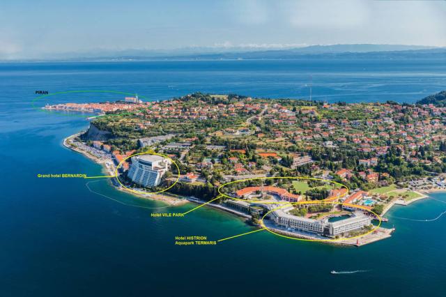 Komplex hotely Bernardin Portorož.