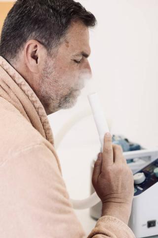 Inhalace.