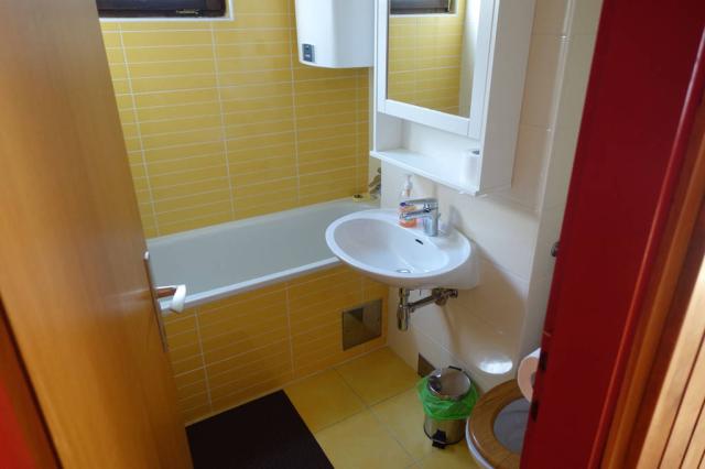 Apartmán hygienické zařízení.