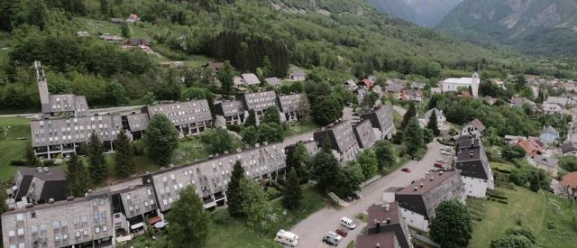 Apartmány Kaninska Vas areál budov.