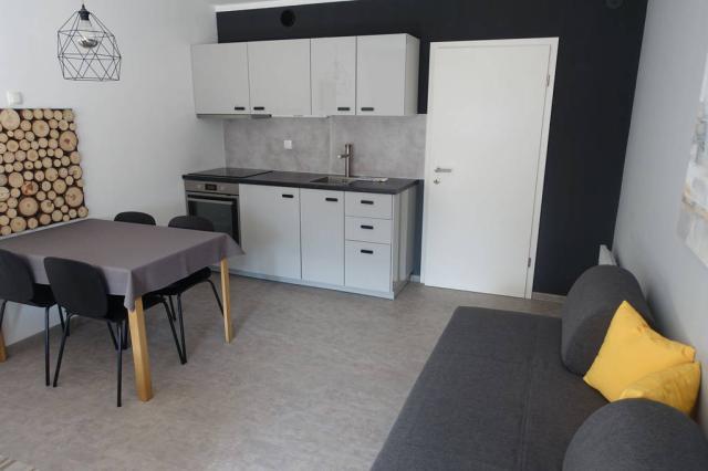 Apartmán kuchyně.