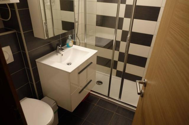 Apartmán hygienické zařízení.