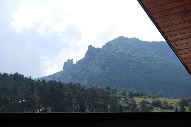 Výhled z hotelu.