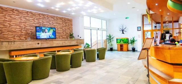 Lobby s recepcí.