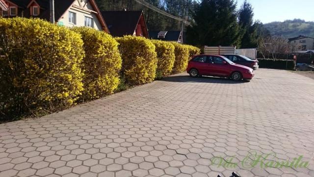 Parkoviště.