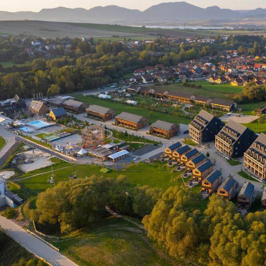 Demänová resort areál.