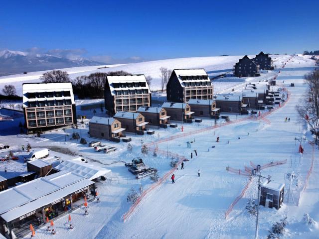 Demänová resort zima.