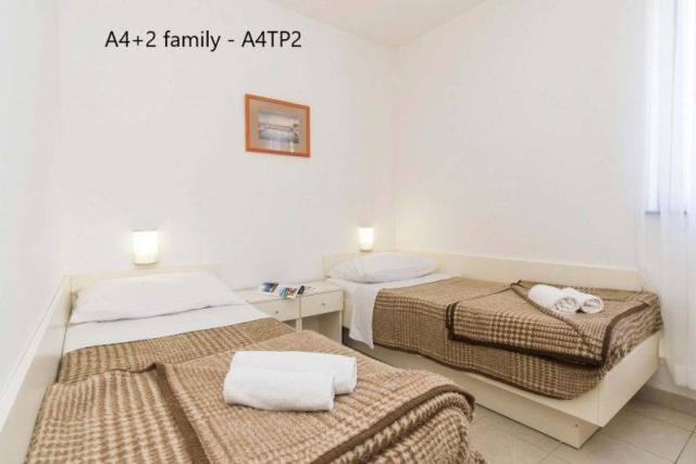 Apartments Savudrija Plava Laguna - apartmá A4+2 family ložnice