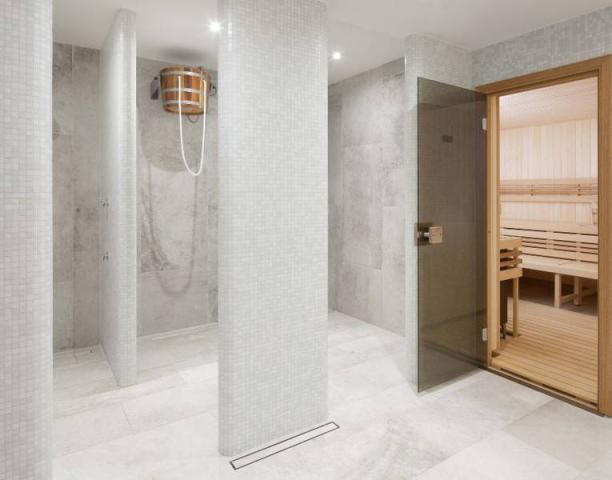 Wellness centrum sauny.
