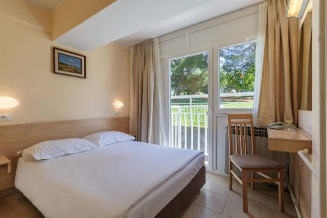 Hotel Delfin Plava Laguna - dvoulůžkový pokoj, manželská postel