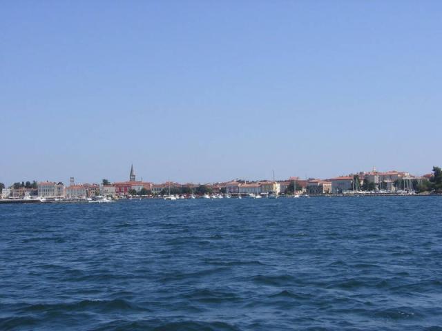 Hotel Istra Plava Laguna - pohled na město Poreč.