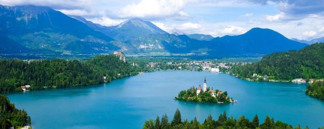 Jezero Bled.
