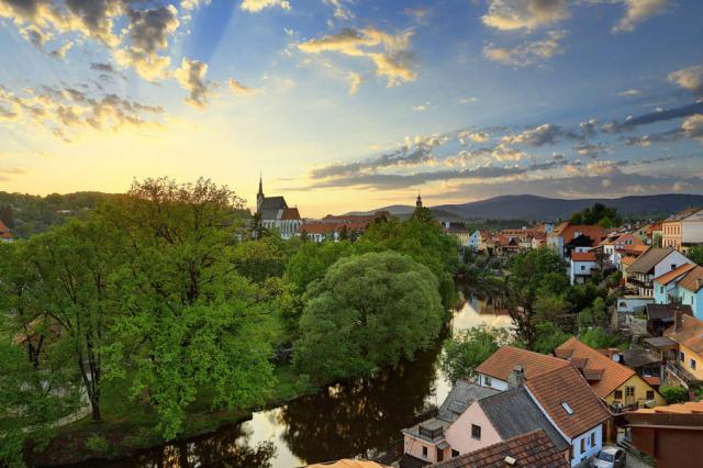 Český Krumlov.