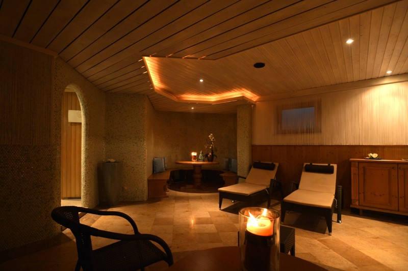 Wellness odpočívárna, saunový svět.