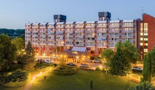 Danubius hotel Bük exterier.