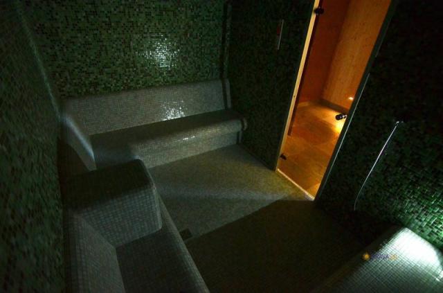 Wellness centrum sauna parní.