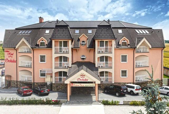 Wellness hotel Orchidea exterier.