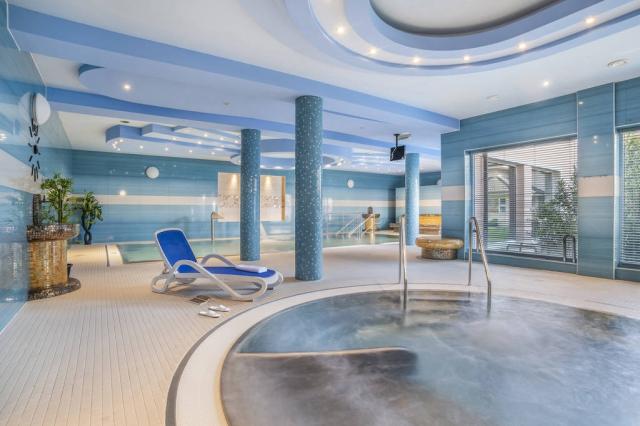 Wellness centrum vířivka.