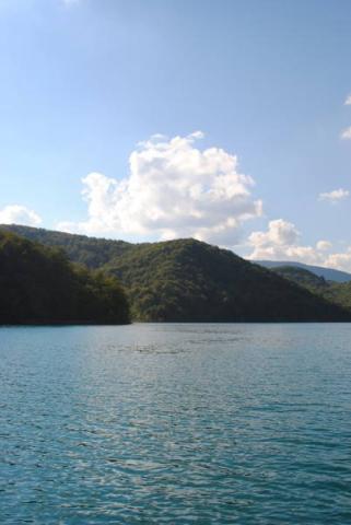 Plitvická jezera - jezero.