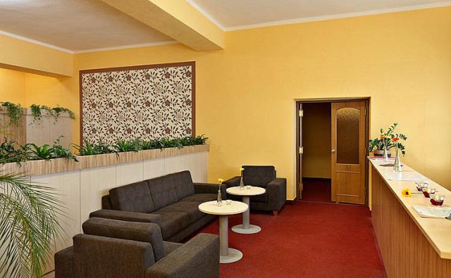 Lobby s recepcí.
