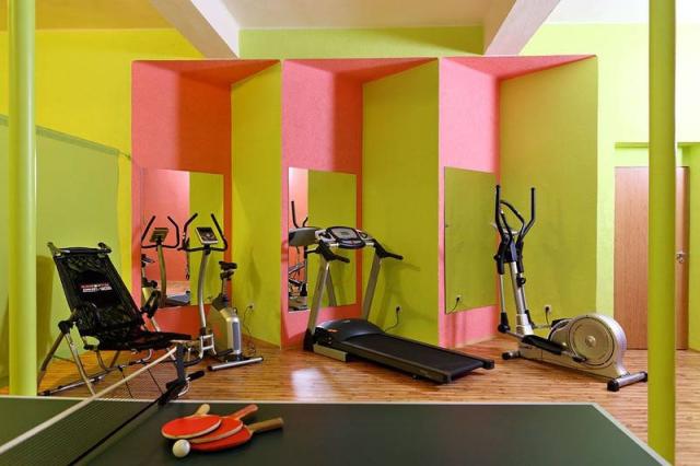 Malé fitness.