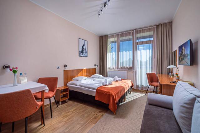 Apartman Standard Plus jednopokojový 2 lůžka a gauč jako přistý