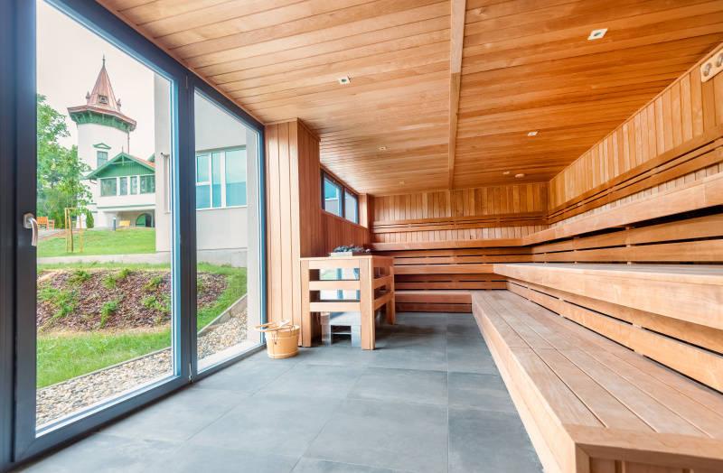 Sauna.