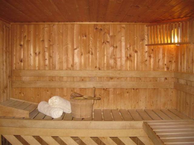 Sauna.