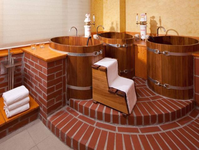 Wellness centrum pivní lázně.