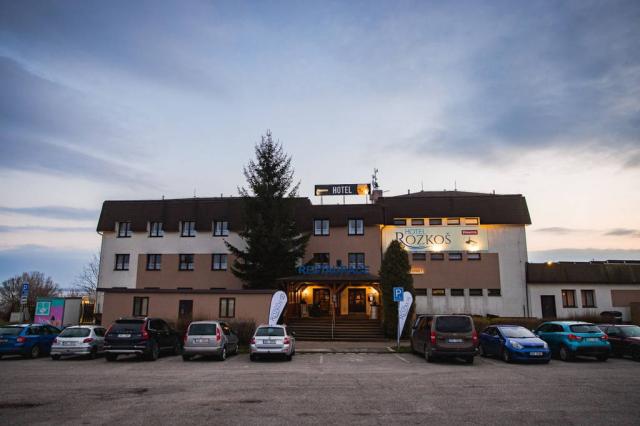 Hotel Rozkoš exterier.